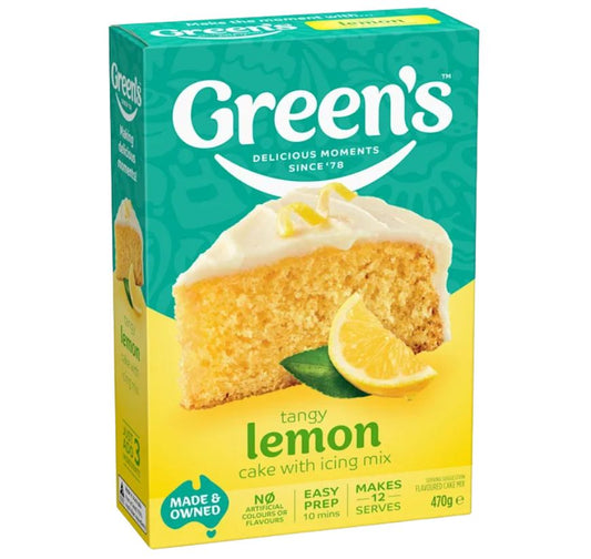 Greens Traditional Range Smooth Lemon Cake 470g