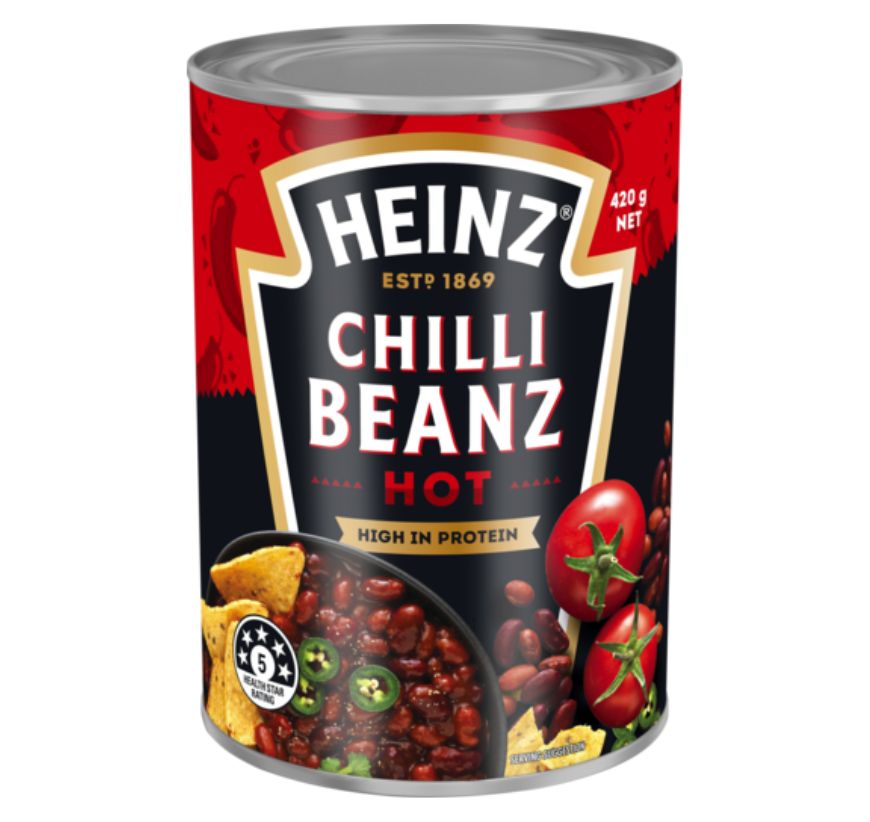Heinz Chilli Beanz Hot 420g