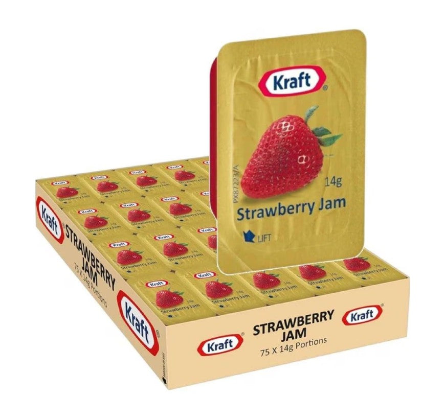 Kraft Strawberry Jam 14g