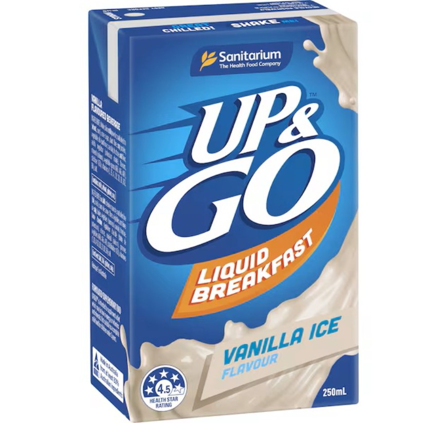 UP&GO Vanilla Fridge 250ml