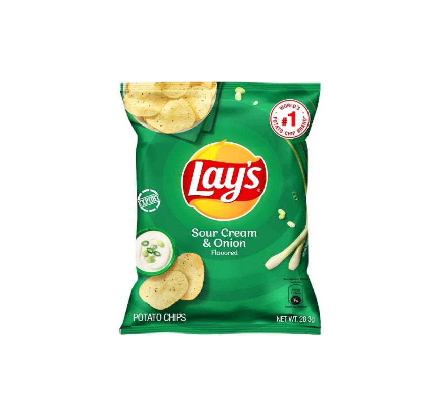 Lay's Chips Sour Cream & Onion 28.3g