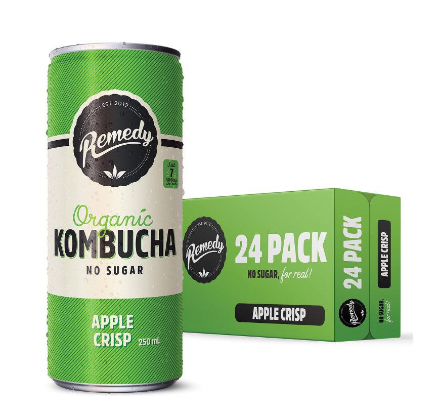 Kombucha Organic Apple Crisp Can 250ml