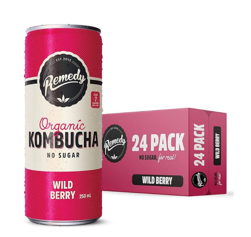 Kombucha Organic Raspberry Lemonade Can 250ml – Patricks Transport Ltd