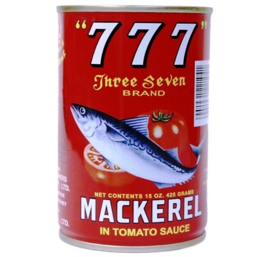 777 Mackerel in Tomato Sauce 425g | GSTex