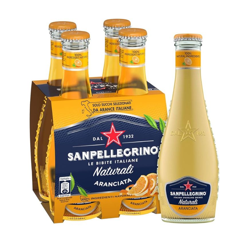 San Pellegrino Aranciata Italian Sparkling 200ml