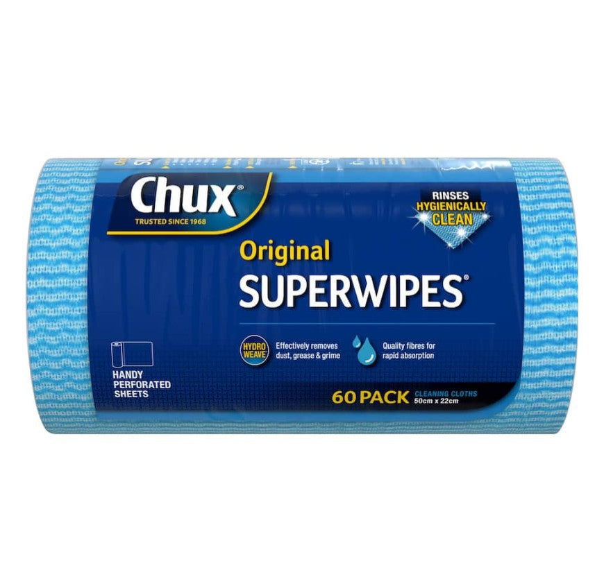 Chux Superwipes Regular 60pack