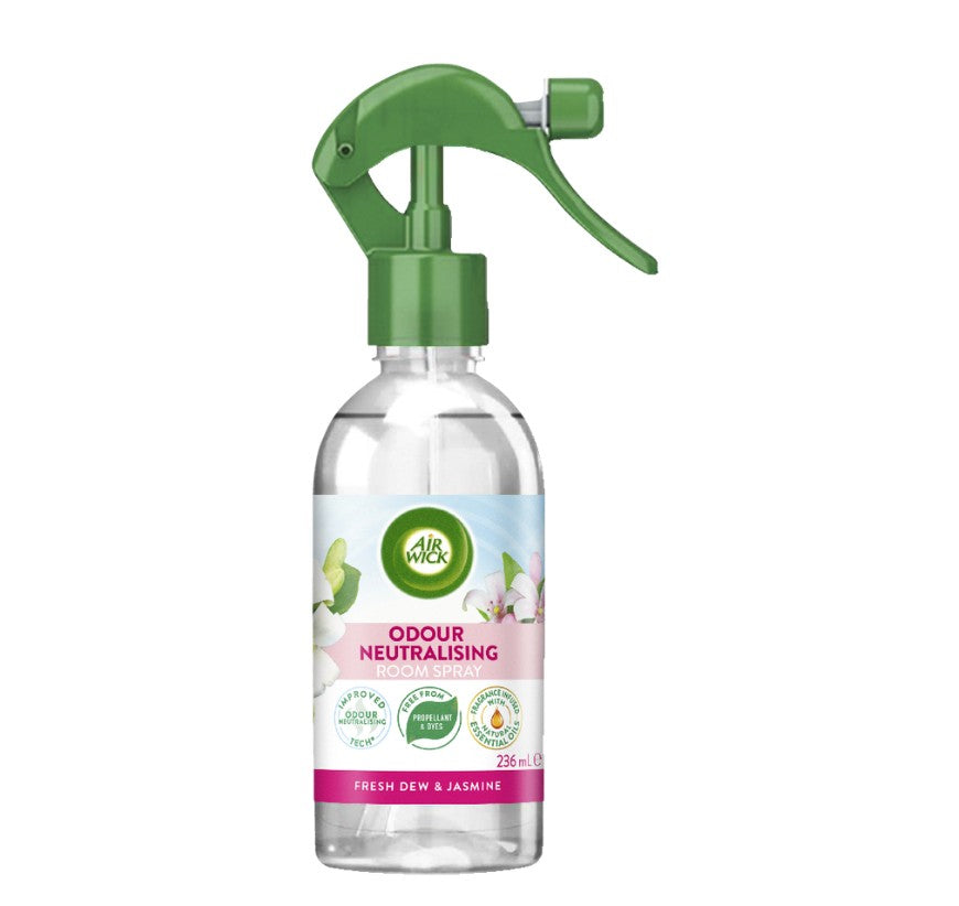 Air Wick Odour Neutralizing Spray Fresh Dew & Jasmine 236ml
