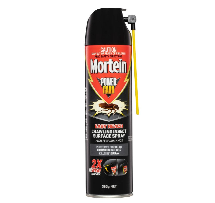Mortein Powergard Easy Reach Spray 350g