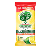 Pine O Cleen Surface Wipes Lemon Lime 60's