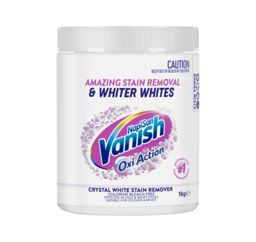 Vanish Napisan Oxi Action Crystal White 1kg