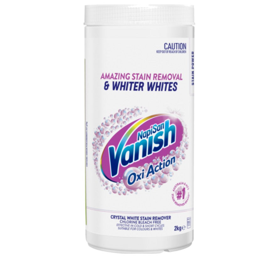 Vanish Napisan Oxi Action Crystal White 2kg