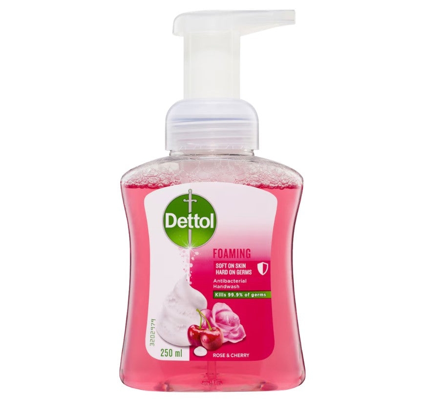 Dettol Foaming Handwash Rose & Cherry 250ml