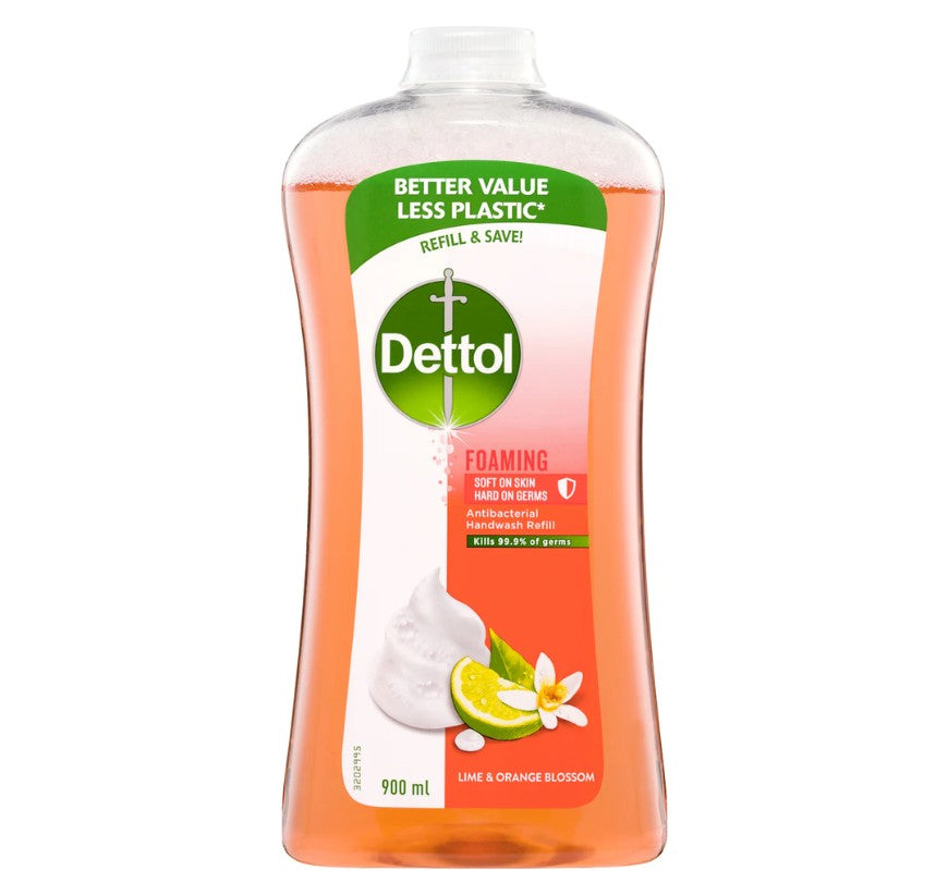Dettol Foaming Handwash Lime & Orange Refill 900ml