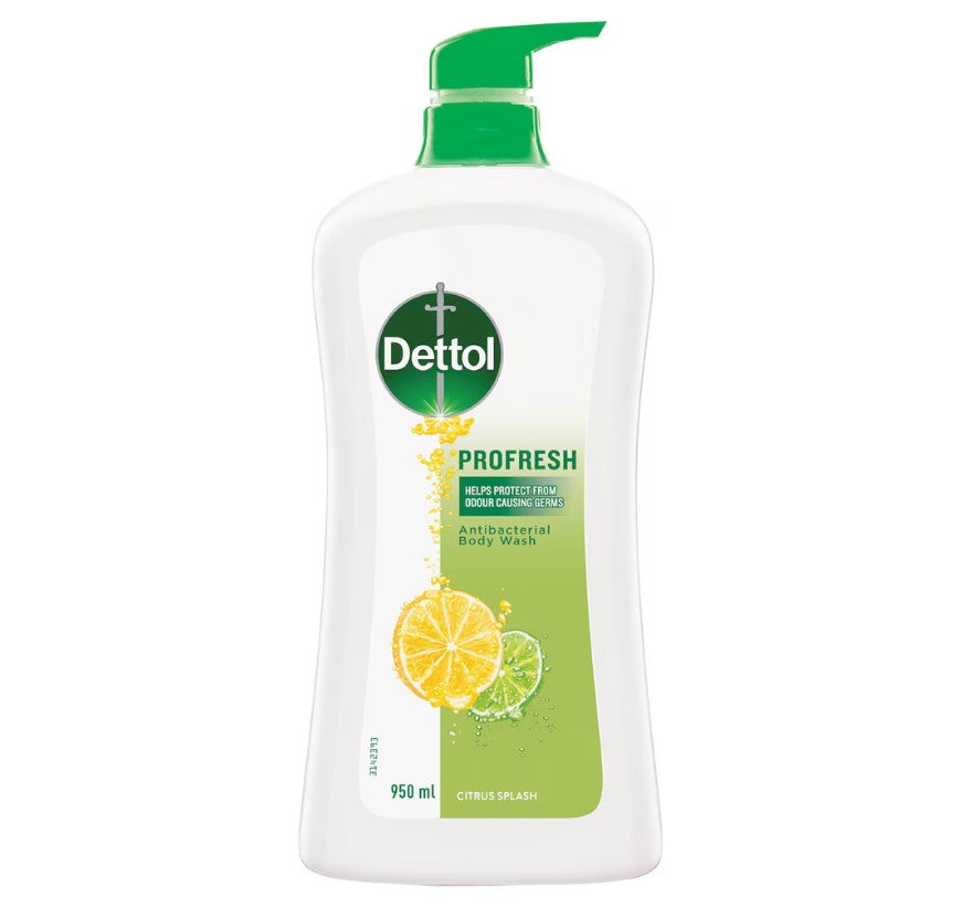 Dettol Profresh Shower Gel Citrus Splash 950ml