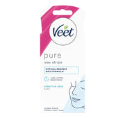 Veet Pure Cold Wax Strips Face 20's