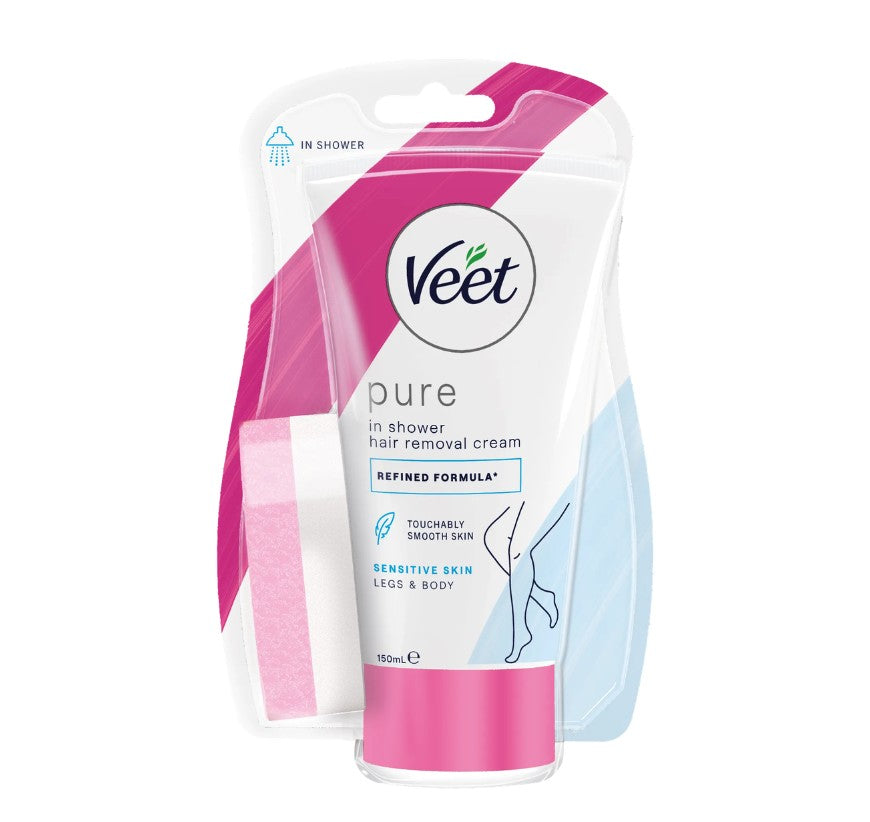 Veet in Shower Hair Removal Cream Sensitive 150ml