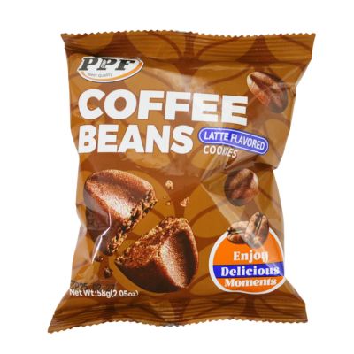 PPF Coffee Bean Cookies Latte 58g