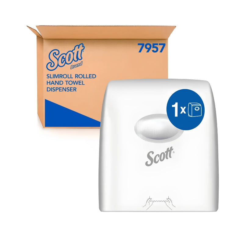 Scott Slim Roll Hand Towel Dispenser 10024908