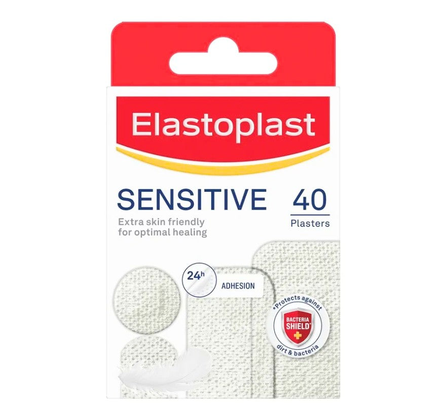 Elastoplast sensitive strips assorted 40s