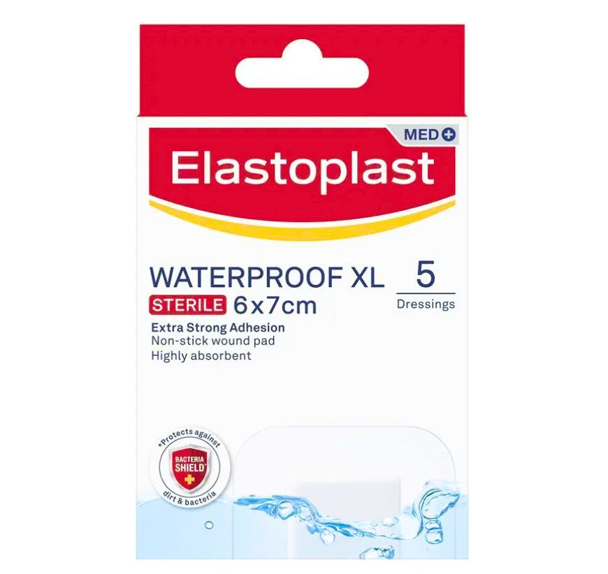 Elastoplast dressing waterproof protect extra large 5s