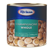 Riviana Mushrooms Champignons Whole 2.84KG