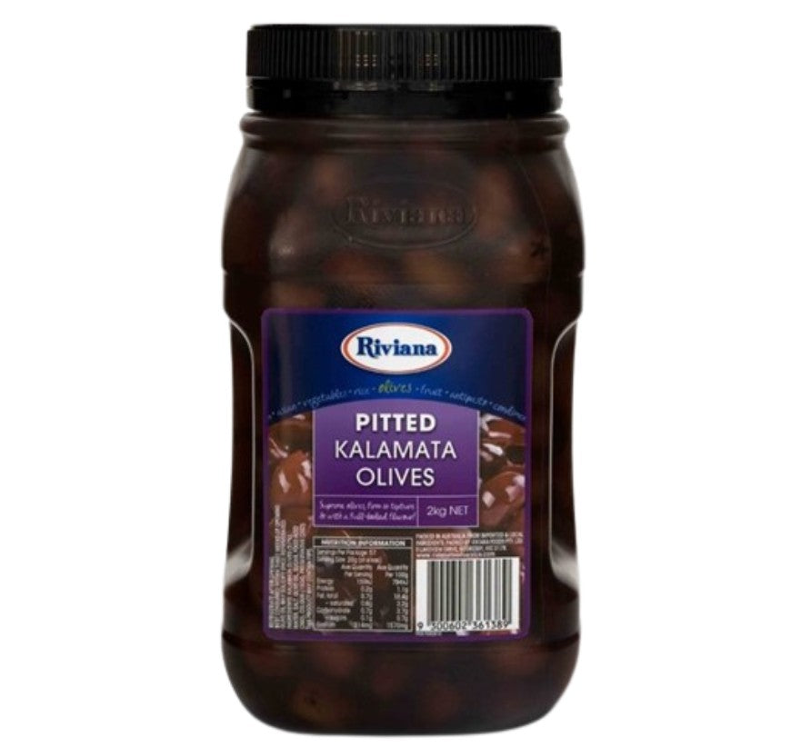 Riviana Olives Pitted Kalamata 2kg