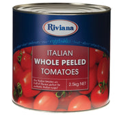 Riviana Whole Tomatoes Peeled Italian 2.5kg