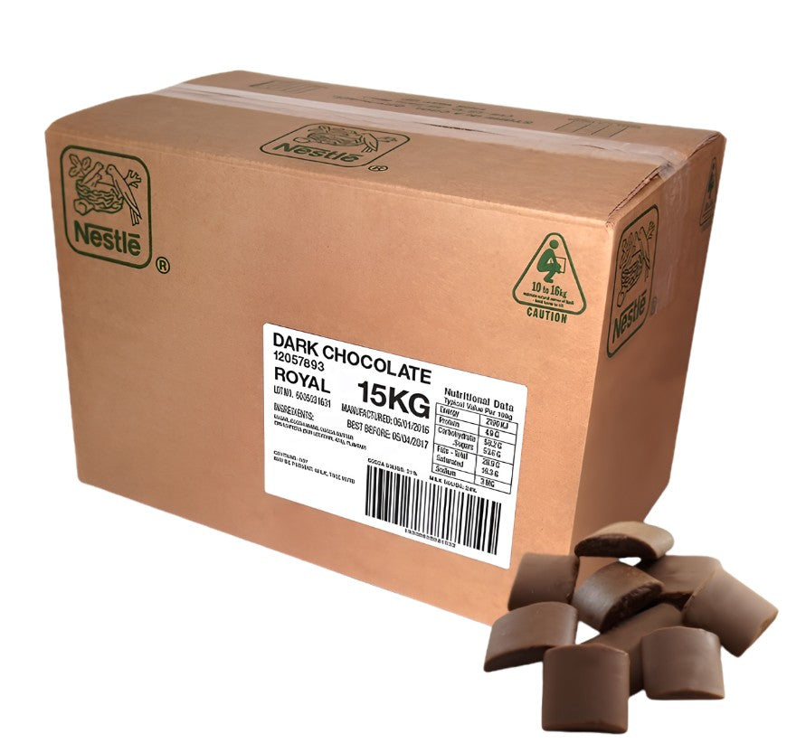 Nestle Royal Dark Chocolate 15kg