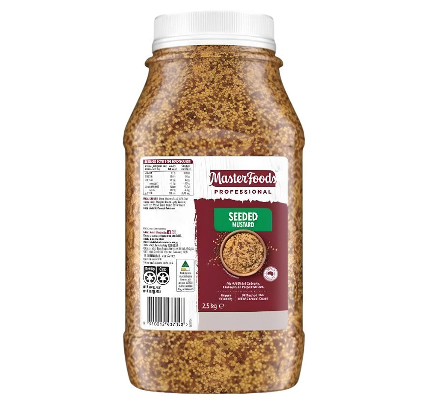 Master Food Seeded Mustard 2.5kg