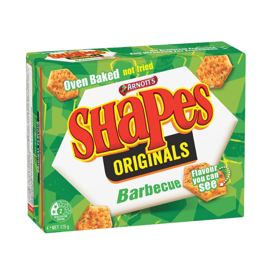 Arnotts Shapes Barbecue 175g