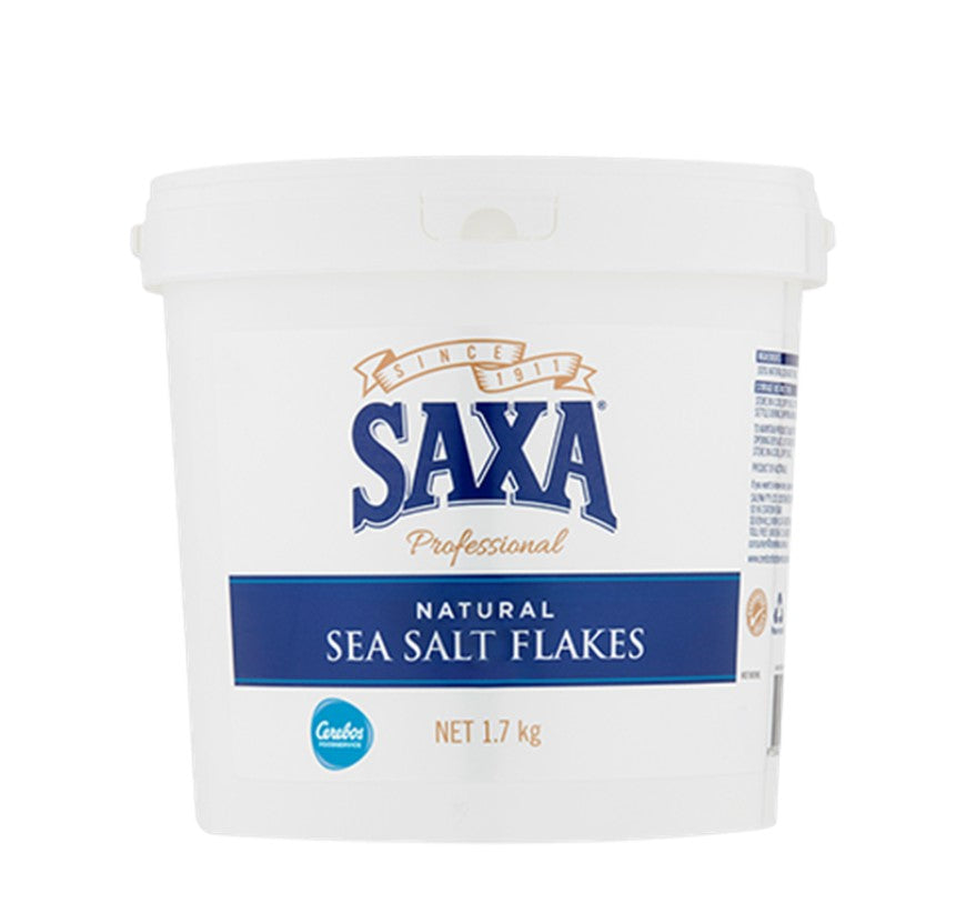 Saxa Natural Flakes Sea Salt 1.7kg