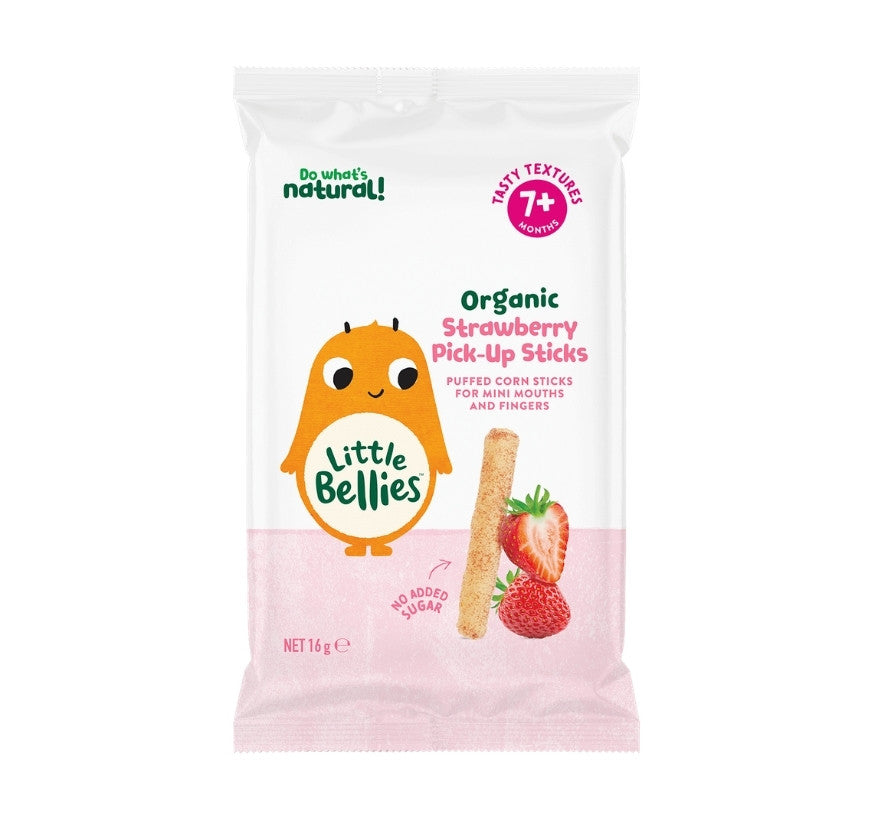Bellies Baby Pick-up Stick Strawberry 16g