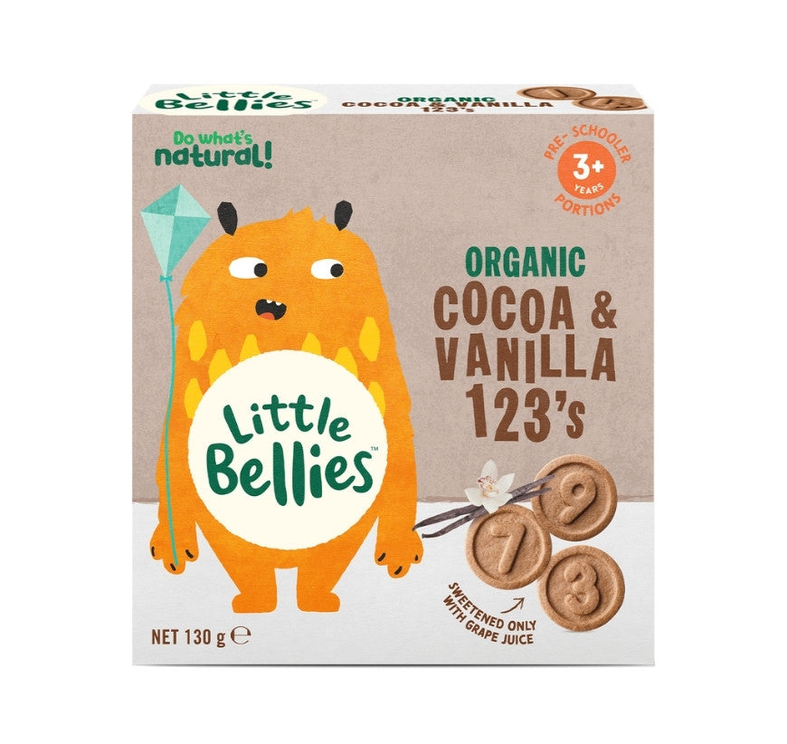 Bellies Little Organic Cocoa & Vanilla 130g