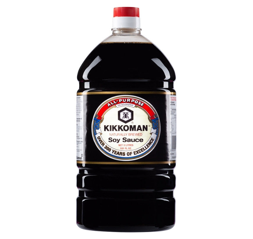 Kikkoman Soy Sauce Pet Btl 3L
