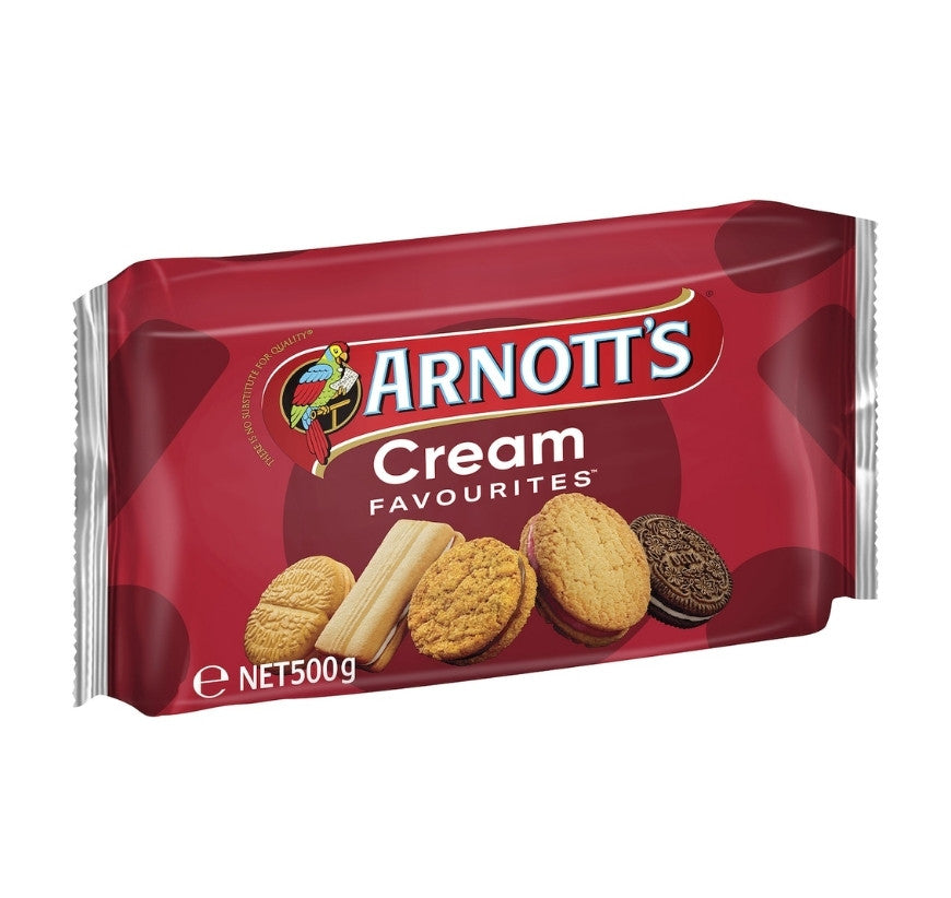Arnotts Cream Biscuits Assorted 500g
