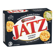 Arnotts Jatz Crackers Pepper Cracked 225g