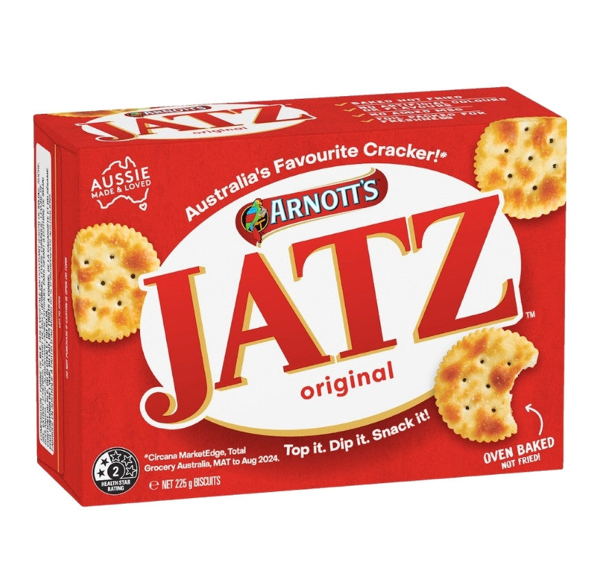 Arnotts Jatz Crackers Original 225g