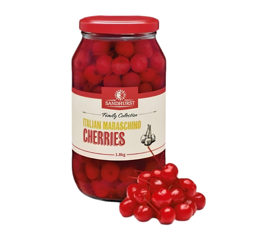 Sandhurst Cherries Maraschino Italian 1.8kg