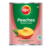 SPC Peach Halves in Juice 3kg