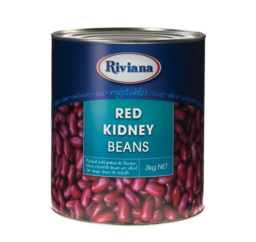 Riviana Beans Red Kidney 3kg