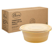 Cornstarch Bowl + Lid (1250Ml) 200's