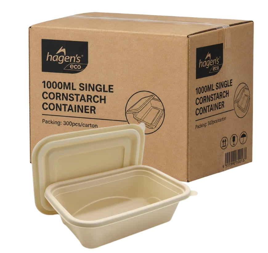 Cornstarch Single Compartment (1000Ml) 300's