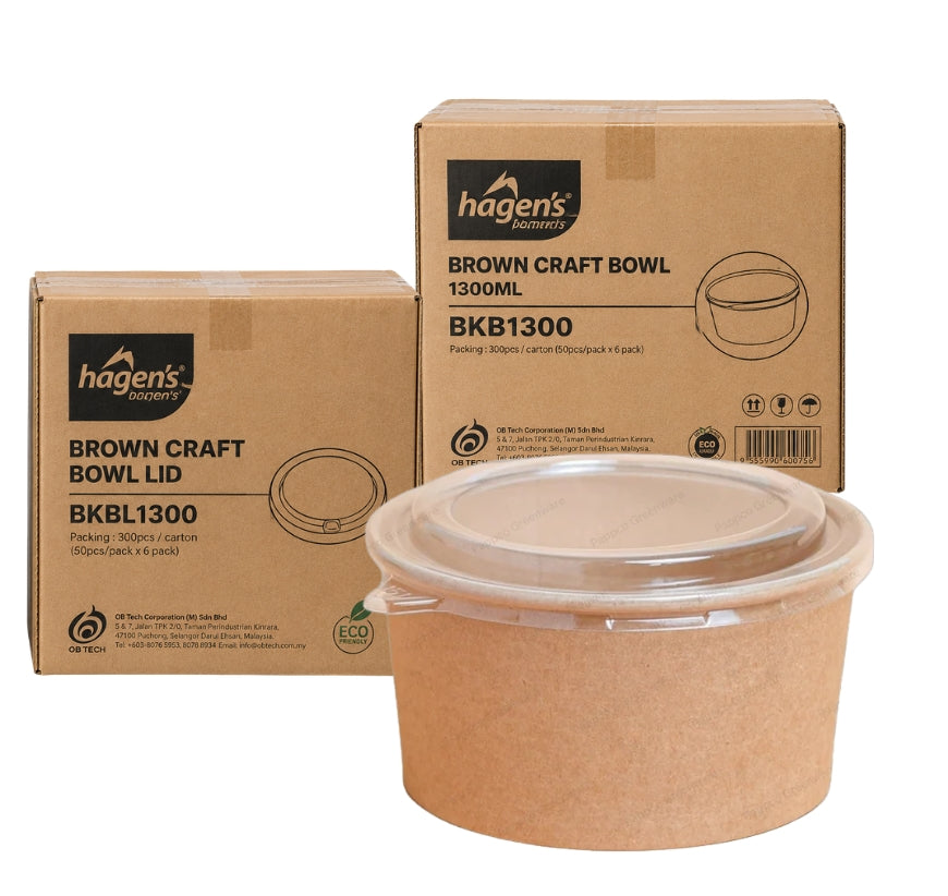 Bowl And Pet Lid (1300Ml) 300's
