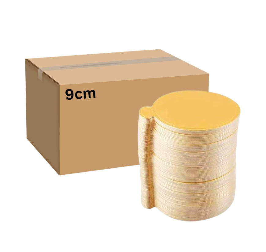Golden Round Cake Cardboard Bases 9cm 100's