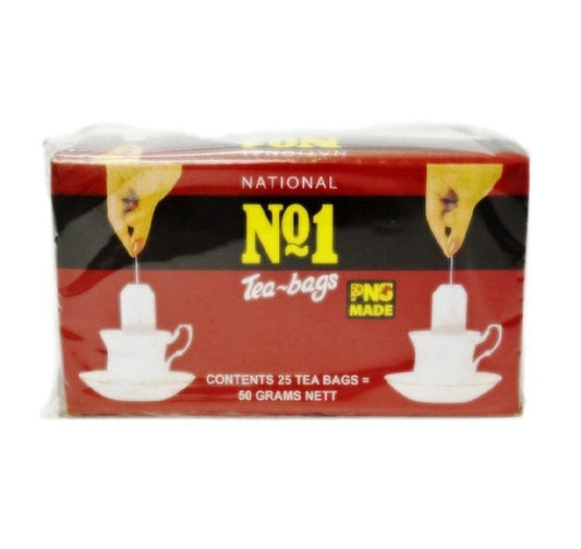 No.1 tea bags 25's GSTex