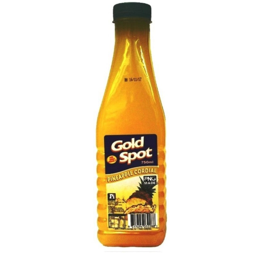 Gold Spot cordial Pine 750ml