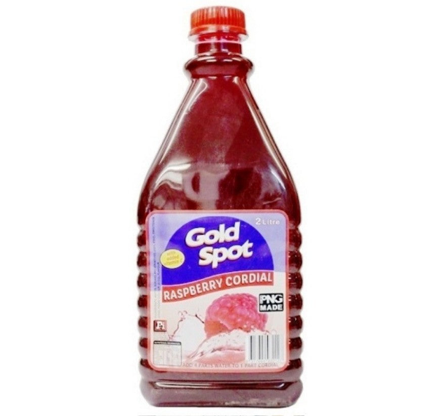 Gold Spot cordial Rasp 2ltr
