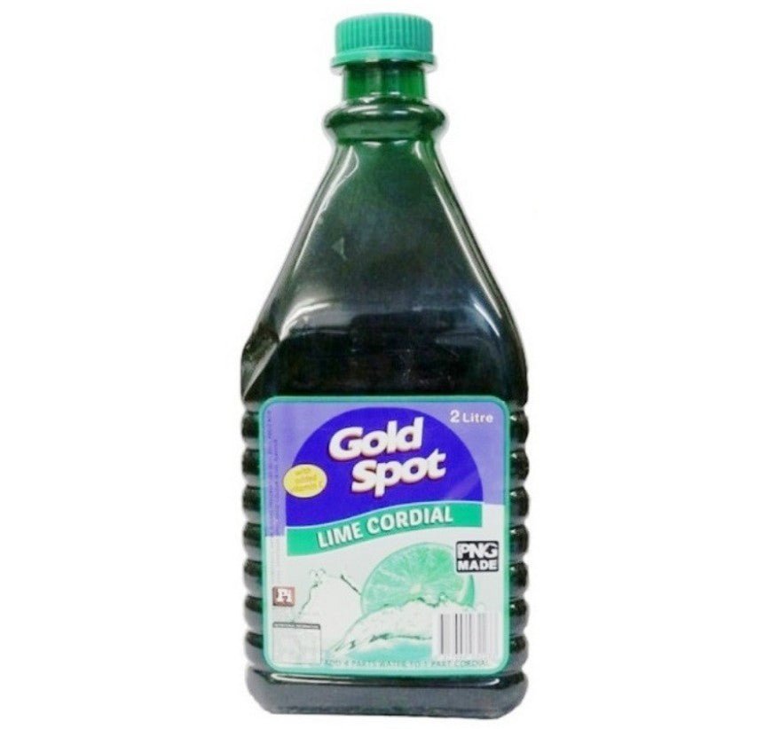 Gold Spot cordial Lime 2ltr