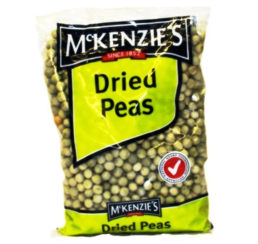 Mc Kenzies dried green peas 375g