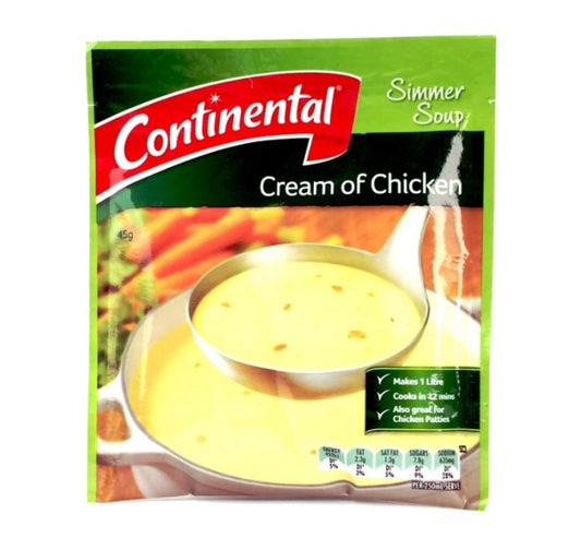 Continental cream of chicken 45g